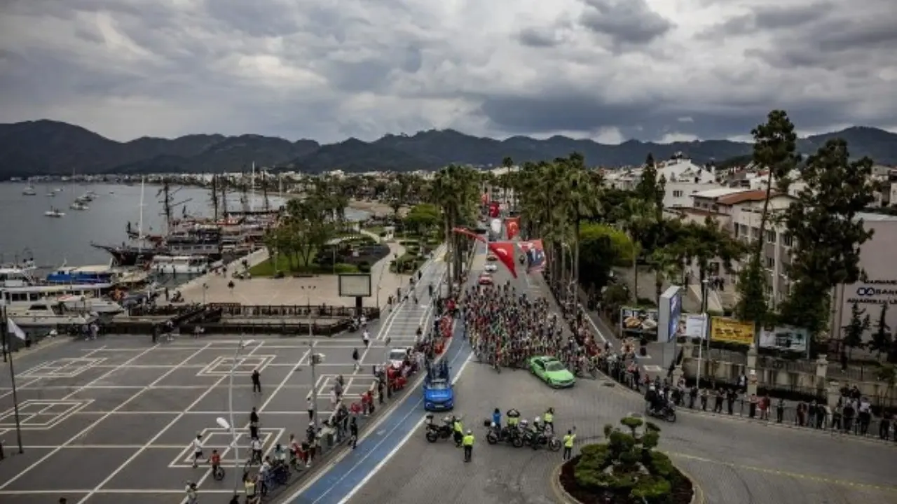 61. Cumhurbaşkanlığı Türkiye Bisiklet Turu Marmaris etapları için hazırlıklar başladı. 27-29 Nisan arası yol kapamalarına dikkat!