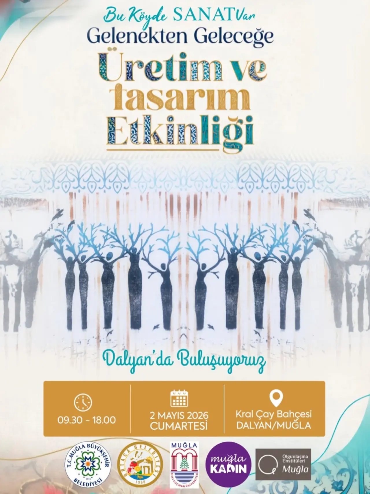 Muğla Dalyan’da 2 Mayıs’ta düzenlenecek etkinlikte yerel üreticiler ve tasarımcılar bir araya geliyor. Gelirler öğrencilere bağışlanacak.